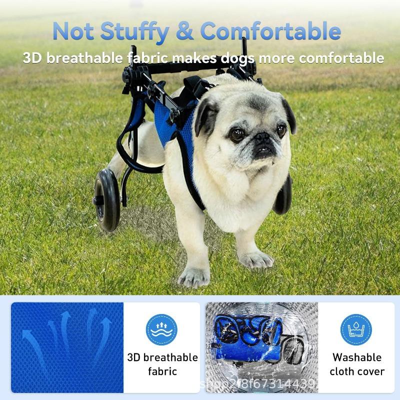 Pet Supplies Puppy Disability Car Dog Rehabilitation Walking Assisted Car Pet Wheelchair Dog Mobility Assisted Car