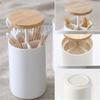 Fashion Simple Home Hand Pressure Cotton Swab Holder Toothpick Holder Storage Box Cotton Swab Storage Box