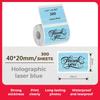Laser Print Self Adhesive Thermal Label Roll 40x20mm 1 Roll Compatible with M110 M120 M200 M220 Munbyn Printers