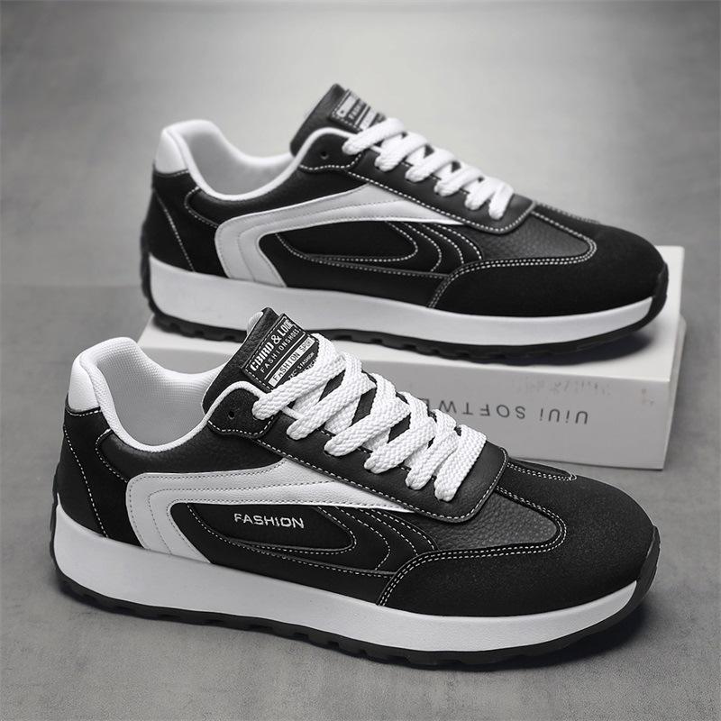 

Men s Chunky Sole Casual Sneakers Classic Running Shoes Breathable Lightweight Fashion Low Top Athletic Shoes for Daily Walking 39