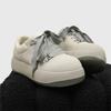 Z niche Q big head shoes, spring new leather shoes British style thick soles