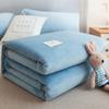 Extra Soft Flannel Blanket Thickened Nap Air Conditioning Blanket