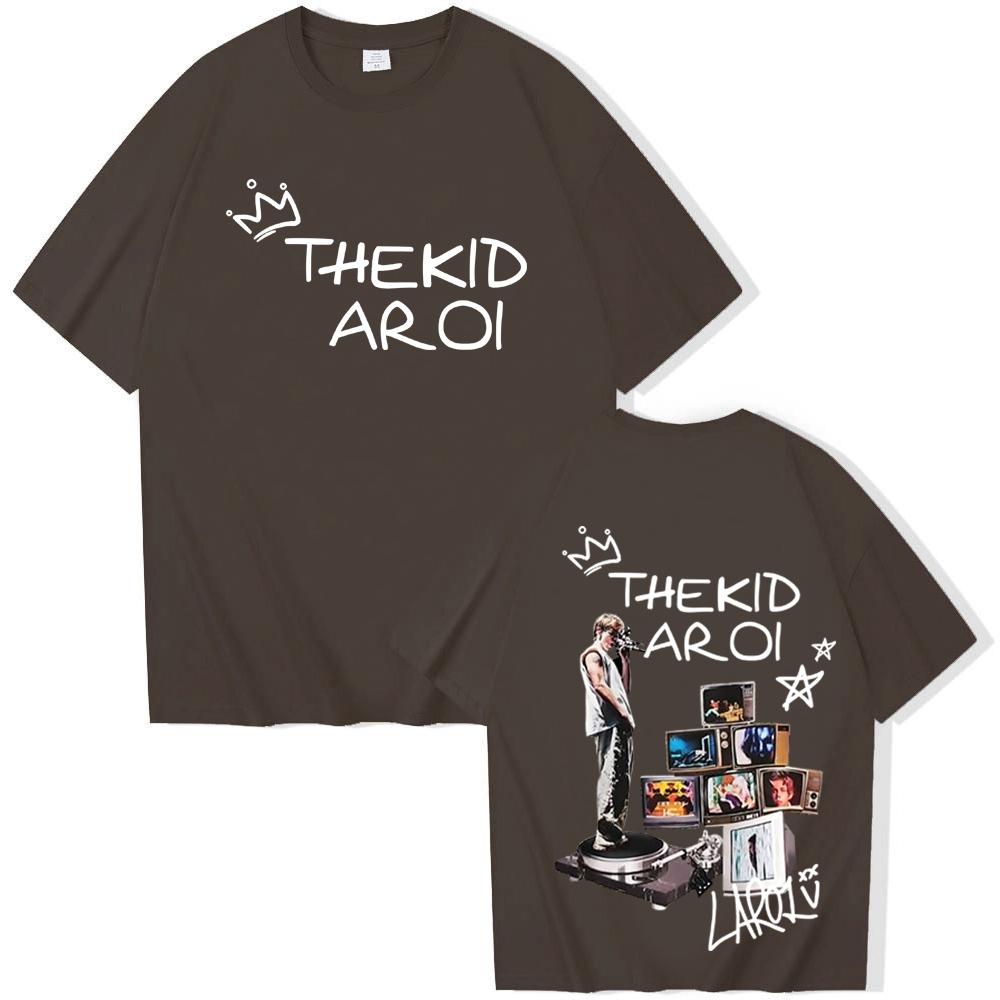 The Kid LAROI The First Time Tour 2026 Tshirt Unisex Unisex Harajuku Short Sleeve Oneck Casual Shirt