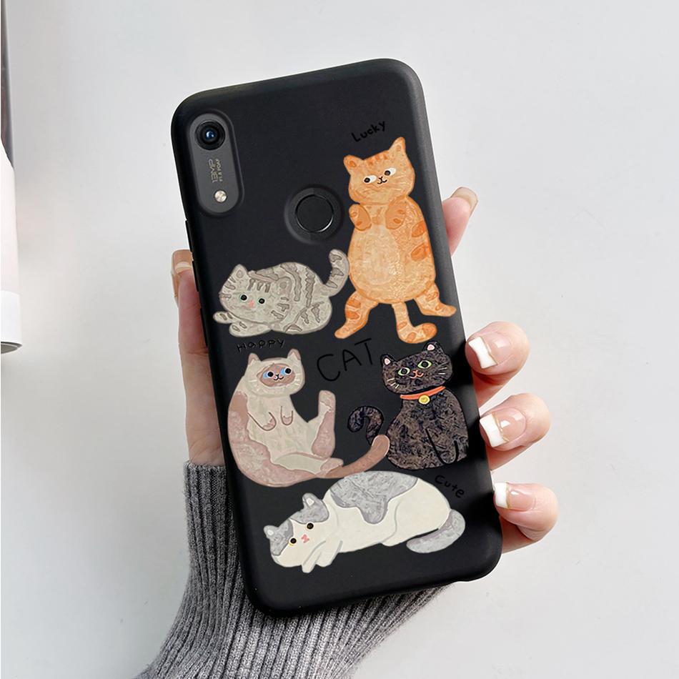 Custodia per Honor 8A Per Huawei Honor 8A Prime Cover Silicone Orso Cartone Animato Morbide Custodie per Telefono Per Honor 8A Pro JAT-LX1 JAT-L41 Bumper