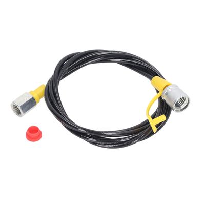 2m 6ft Hydraulic Pressure Test Hose 630Bar M16 X 2‑1 4BSP PU Sheath High Pressure Resistant Test Coupling Hose