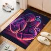 1PC Boxing Neon Energetic Style Carpet for Living Room Bedroom Sofa Home Decor Rus Non-slip Floor Mat Luxury Gift Multiple Sizes
