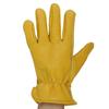 1 Pair Faux Leather Working Gloves Anti-slip Waterproof Thick Men Women Hand Protector Protection Housework Yardwork Outdoor Gardening Gloves