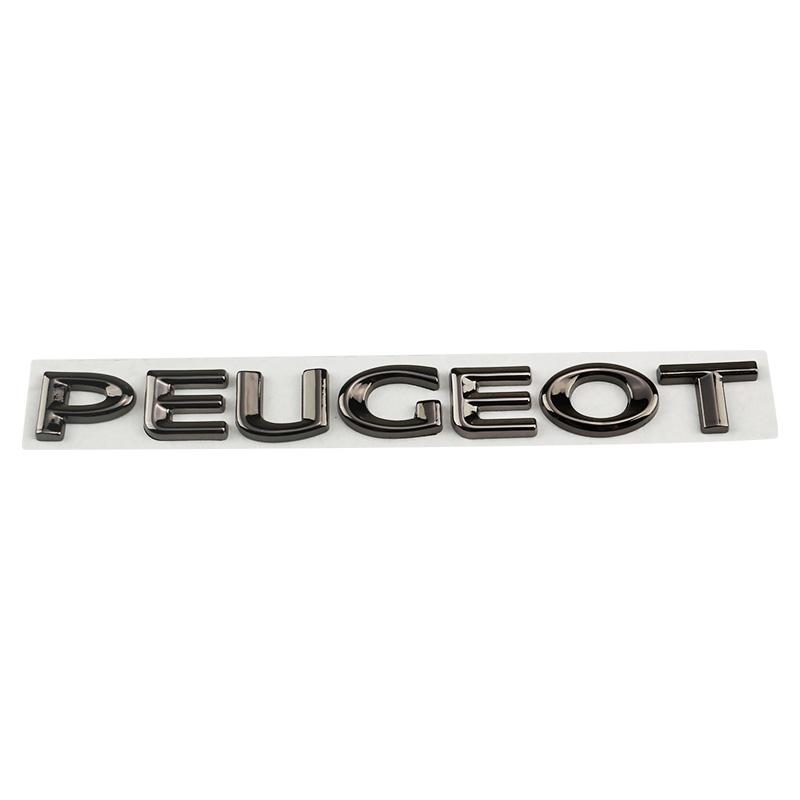 Car Rear Trunk Emblem Sticker Accessories For Peugeot 206 307 308 207 3008 208 508 2008 5008 301 406 408 4008 Rifter RCZ Citroen4RE