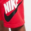 Nike Sportswear Club Fleece Logo Print Drawstring Loose Fit Shorts Kids shorts University-Red CK0509-657