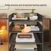 Multi-Functional Metal Document Rack - Large Capacity Office Storage Organizer