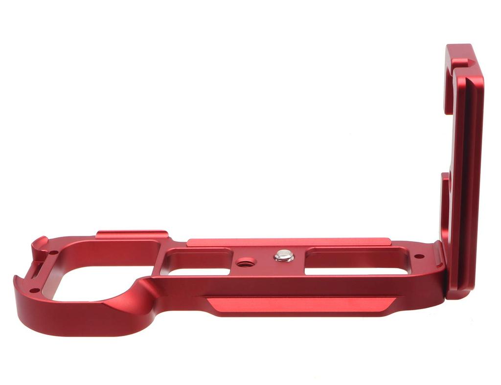 INPON Quick Release with for Sony Red L-Shaped Bracket, Arca-Swiss Compatible, 1/4" Screw, 7/7r,