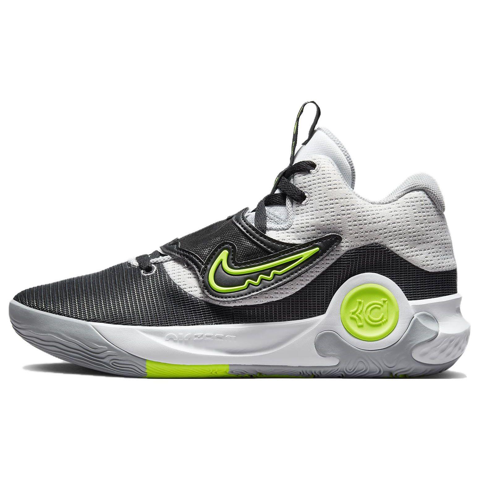 

Nike KD Trey 5 X White Black Volt Unisex Sneakers Wolf-Grey DD9538-101 44
