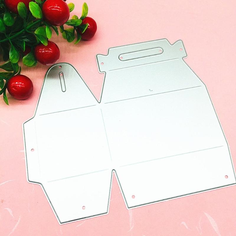 Box Prägestempel Ausstanzung Kohlenstoffstahl Stanzform für Kartenherstellung Scrapbooking Journal Album Metall Prägevorlagen