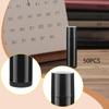 50 5,5ml Runde drehbare Lippenbalsamtuben, für Balsam, kosmetische Probenbalsame und feste Produkte