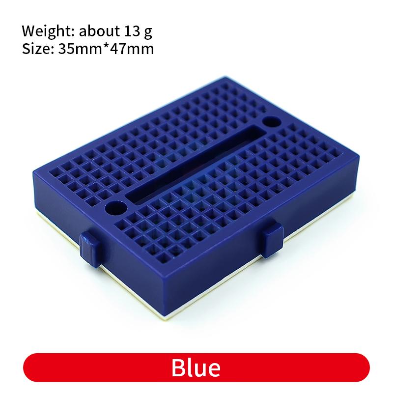 

Макетна плата 400 700 750 830 отворів MB-102 Безпаяна друкована плата Міні Тестова плата ZY-204 1600 точок Прототипна плата Кабель з перемичкою Набір для виготовлення своїми руками