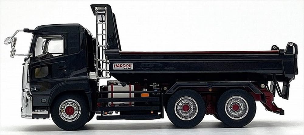 Kyosho Original 1/43 UD TRUCKS QUON KYOKUTO Dump Truck (Black Metallic) Finished Product KS03940BK
