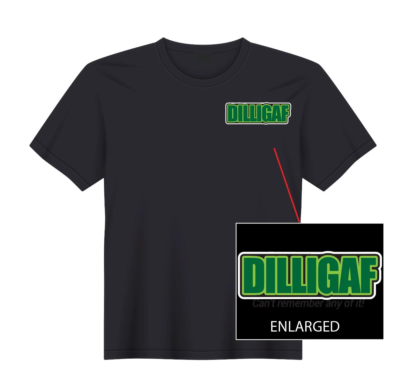DILLIGAF Does it look like I give a F Funny JDM T-Shirt NEW S, M, L, XL 3XL