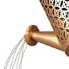 Watering Can Solar Snowman Lights Weather Resistant Solar Powered Christmas Patio Decorations LED Light Outdoor Metal Crafts