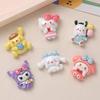 10 Pcs New Kawaii Cartoon Cute Bow Animal Series Resin Scrapbook  Diy Scrapbook Crafts A142