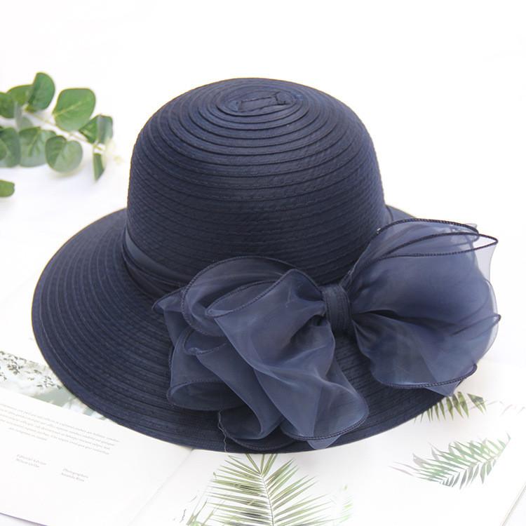 Breathable Epolyester Sun Hat With Large Brim And Adjustable Fit For Beach And Garden Use
