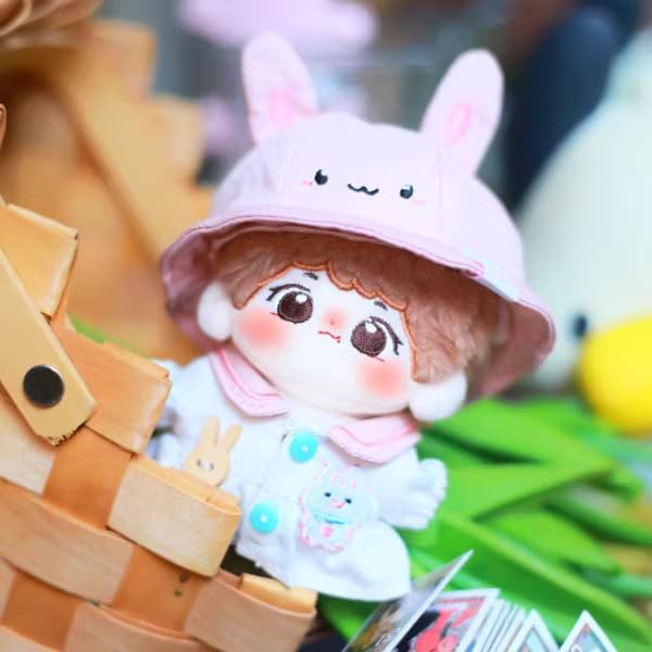 AXLUCE Plush clothes Plush toys Clothes 20cm Doll - - - - - (pink hat, 20cm)