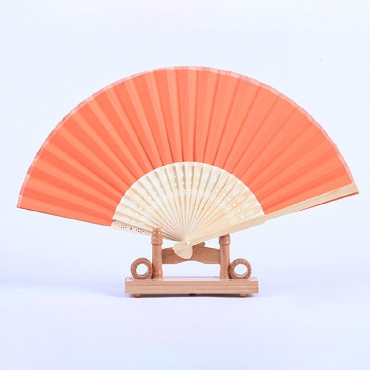 Handheld Fan Blank Folding Fan DIY Wedding Decoration Bamboo Hand Held Fan Craft