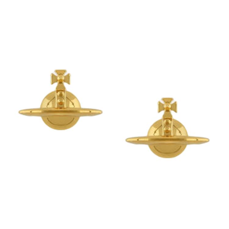 Vivienne Westwood Sphere Clip Brass Earrings Women earrings Gold 8050568218135 Basic Packaging-Dust Bag+Box