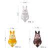 Sleepy Bunny Pvc Refrigerator Magnet With Magnetic Back For Office Decor
