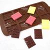 Silicone Mold for Chocolate Bars, 12 Mini Chocolates