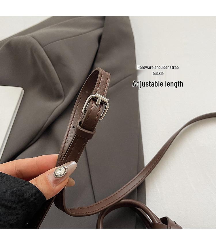 Dámská retro crossbody kabelka polštářek vysoké kvality - Kolekce podzim/zima 2024