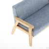 1 12 Miniature Dollhouse Sofa - Dolls House Furniture Couch Loveseat