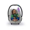 Bright Starts Outing Sloth Months and Fingertip Hand Stroller 12950 Chime, [0 Up], Development, Play, Toy,