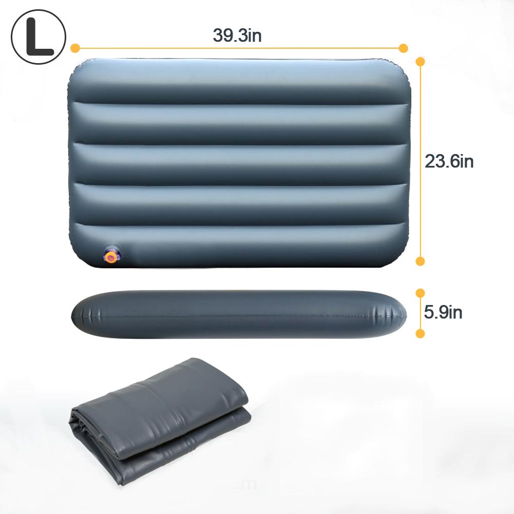 100x90x15cm Car Iatable Mattress Portable Travel Camping Air Bed Foldable Trunk Cushion Waterproof & Durable Car Accessories