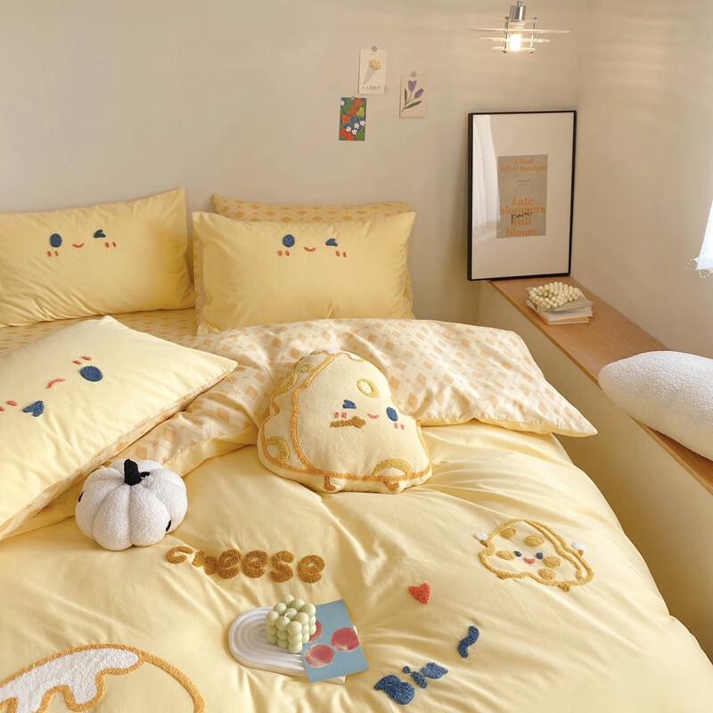 LISM Kids Cartoon Cotton Bedding Set