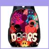 Mochila Infantil de Dibujos Animados Roblox Doors con Tejido Oxford Transpirable para Uso Escolar