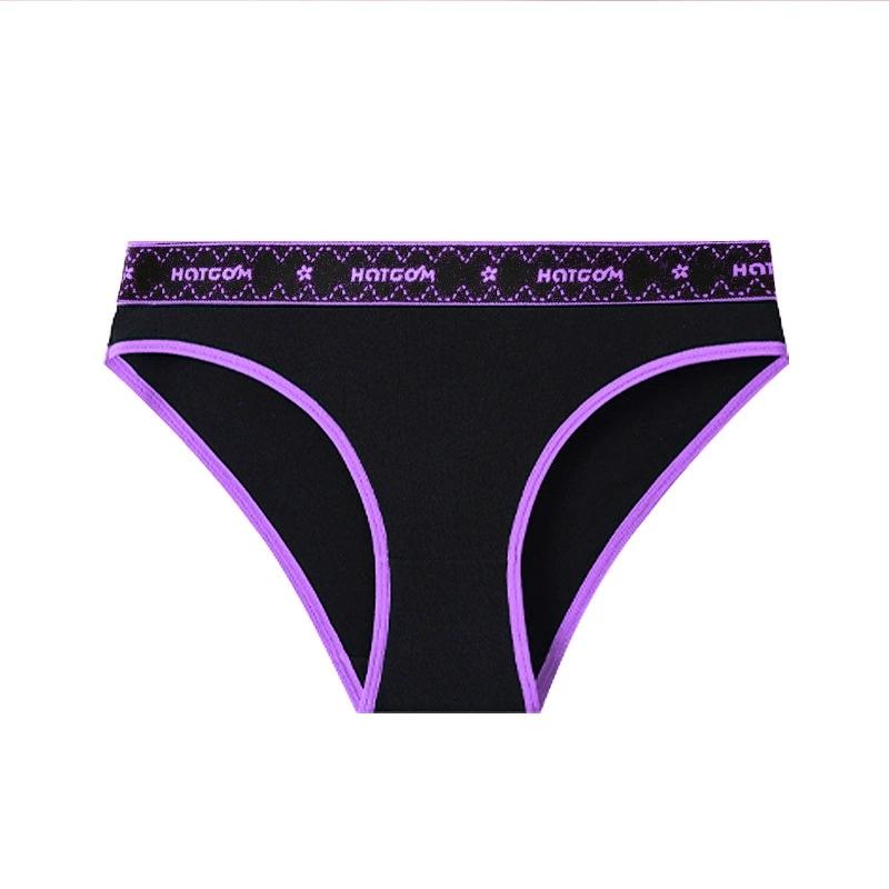 6 Stück Sexy Damen Slips Weiche Baumwollunterhosen Schwarz Unterwäsche Mädchen Slips Damen Atmungsaktive Stretch-Panty Damen Dessous XS-L