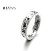 Vintage Starry Sky Gem & Diamond Carved Ring Set - 11 Pieces