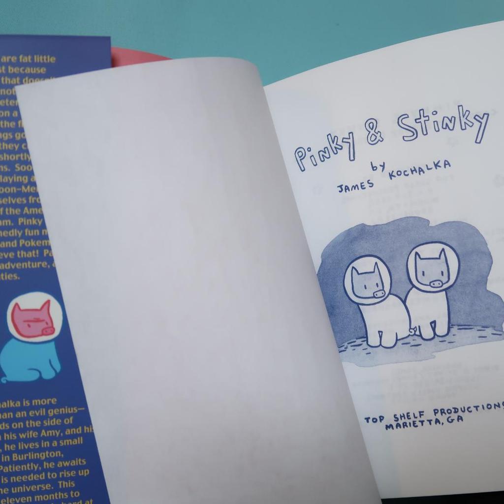 [USED] Sale! Foreign Books: Pinky & Stinky (Foreign comics, children's books, English learning)