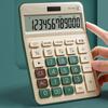 Mechanical Calculator 12 Digit Large LCD Display Big Buttons Easy To Press Compact Size Portable Colorful Calculator