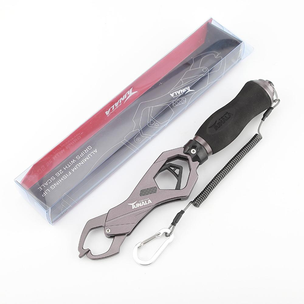 

Захоплювач губ риби з лускою алюмінієвих сплавів Затискачі управління рибою сірий колір