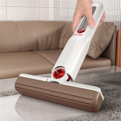 2026 Multifunctional Mini Handheld Desktop Mop, Self-wash Portable Small Mop Replace Household Cleaning Cloth