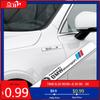 FTWG3 For BMW Car Styling 3D Metal Car Fender Trunk Badge Sticker For BMW Performance F25 F26 F15 F16 E90 E91 E92 E60 E84 G22 G32 F13