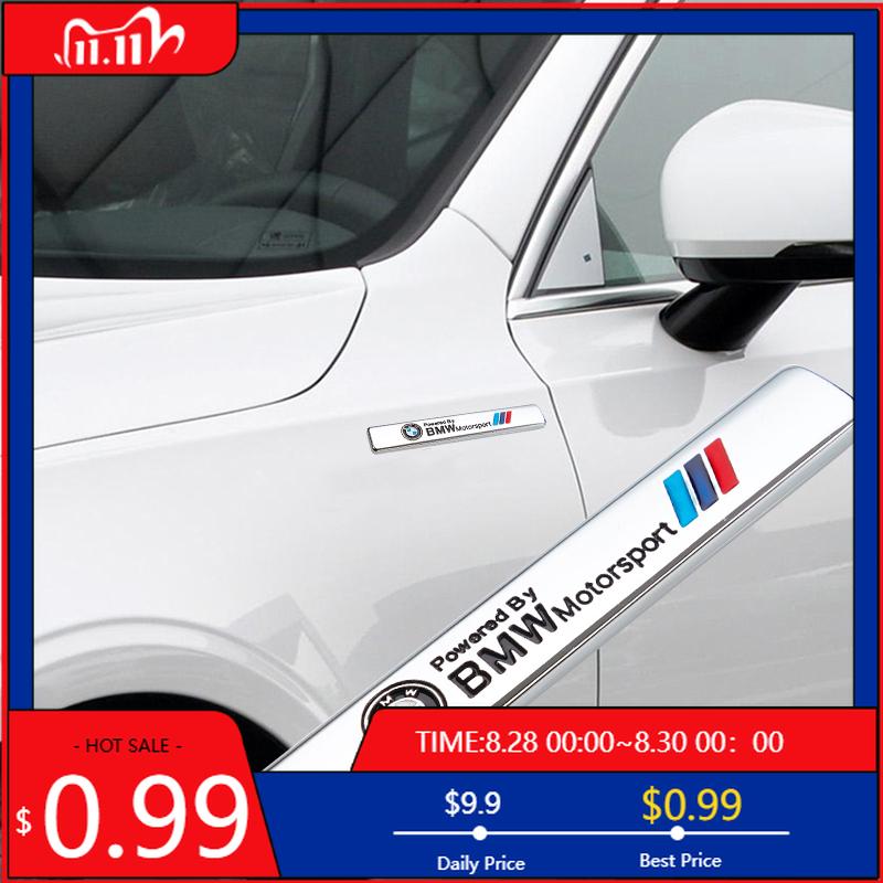 FTWG3 For BMW Car Styling 3D Metal Car Fender Trunk Badge Sticker For BMW Performance F25 F26 F15 F16 E90 E91 E92 E60 E84 G22 G32 F13