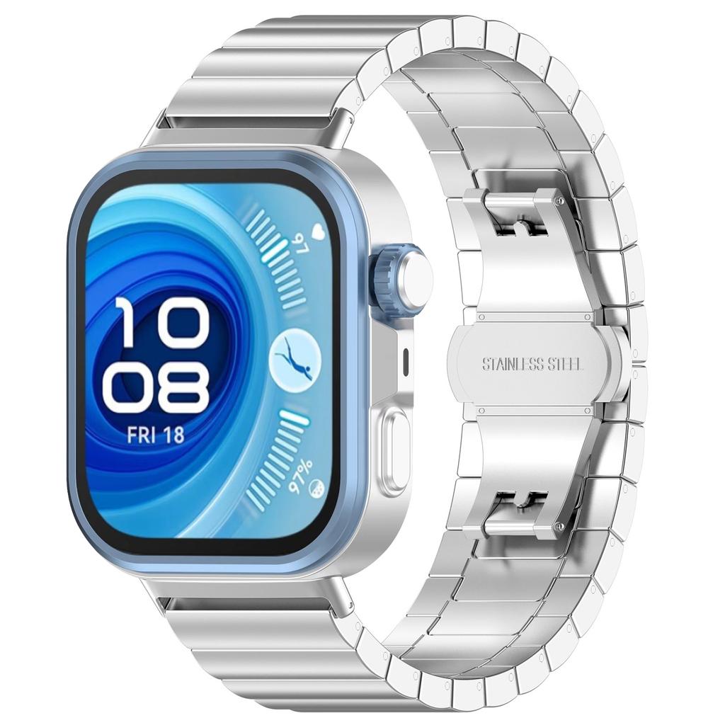 Stainless Steel bands For Huawei Watch Fit 4 pro 3 Strap Smartwatch Accessories metal correa bracelet Huawei Watch fit3 4 band
