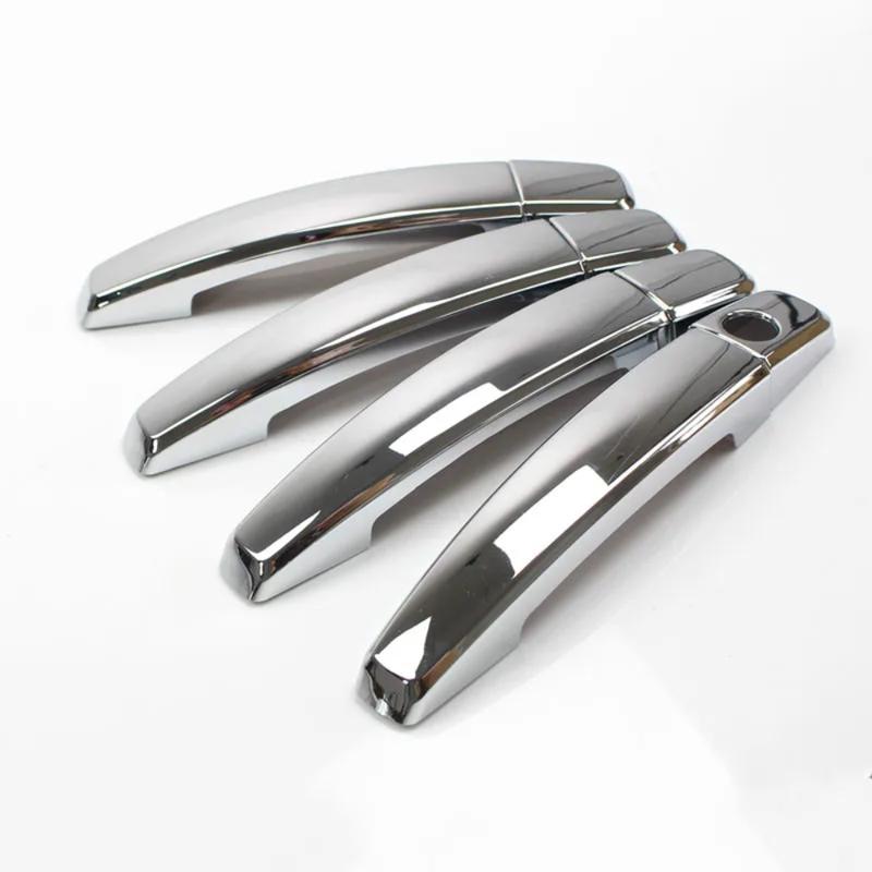 Cars Accessories Door Handle Cover For Chevrolet Cruze 2008-2013 Carbon Fiber Silver Car Styling Upgrade Modify A Car