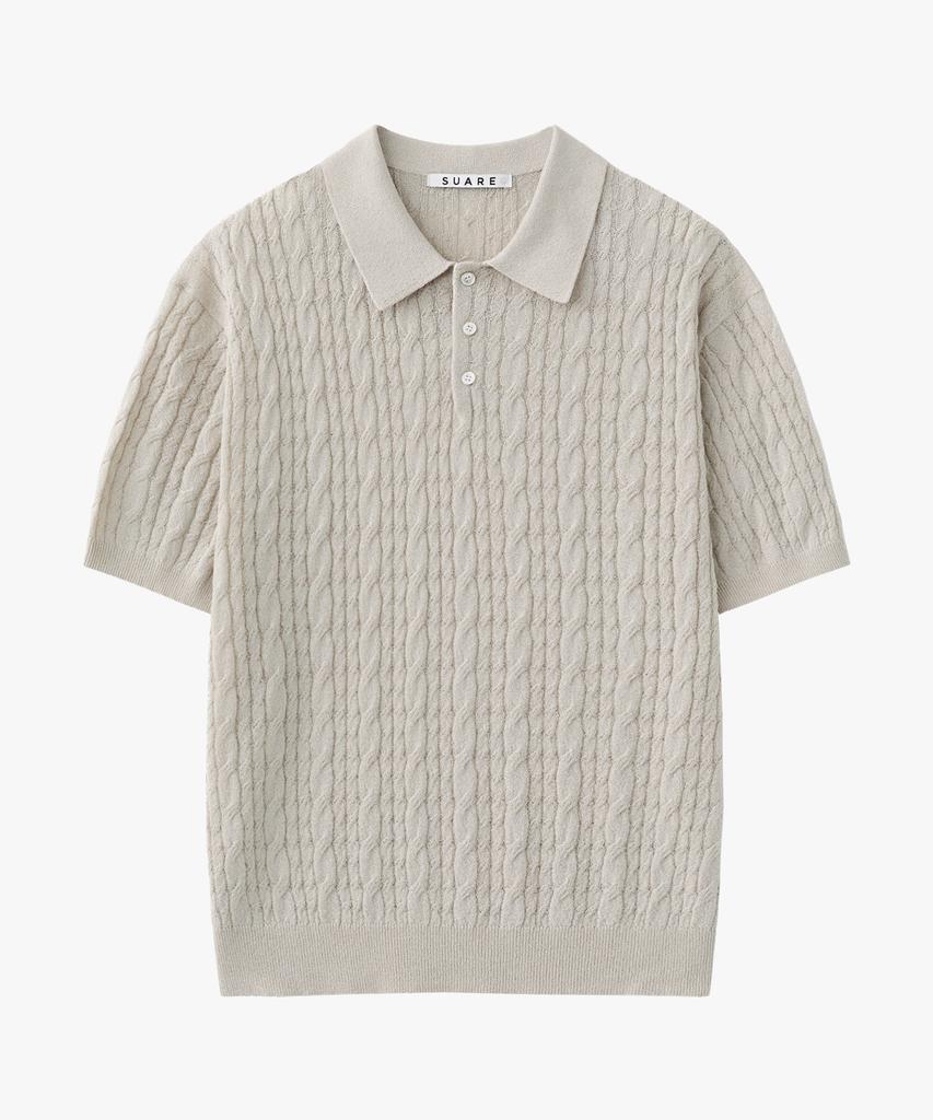 SUARE Sheer Cable Half Collar Knit - 5 Colors