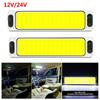 2x Car 12V 24V LED Roof Lamp Light Interior Lighting White Reading Lamp