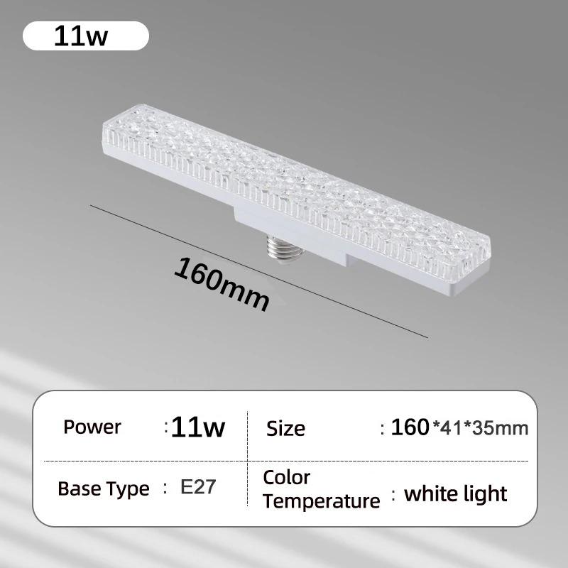 New LED ceiling light crystal E27 bulb 18W 24W pendant light AC220V 110V living room, bedroom, corridor, indoor lighting
