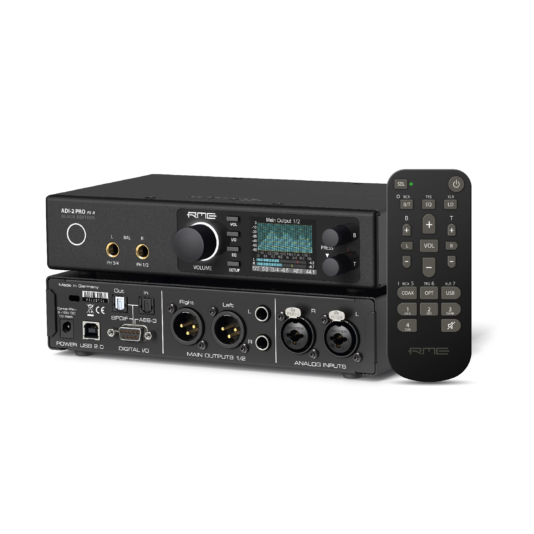 

RME Pro FS R Black Edition Converter ADI-2 AD/DA [3-Year Warranty]