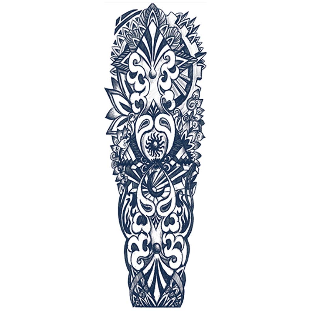 Různé styly dočasných nálepek na ruce Body Art Cool zdobení těla 